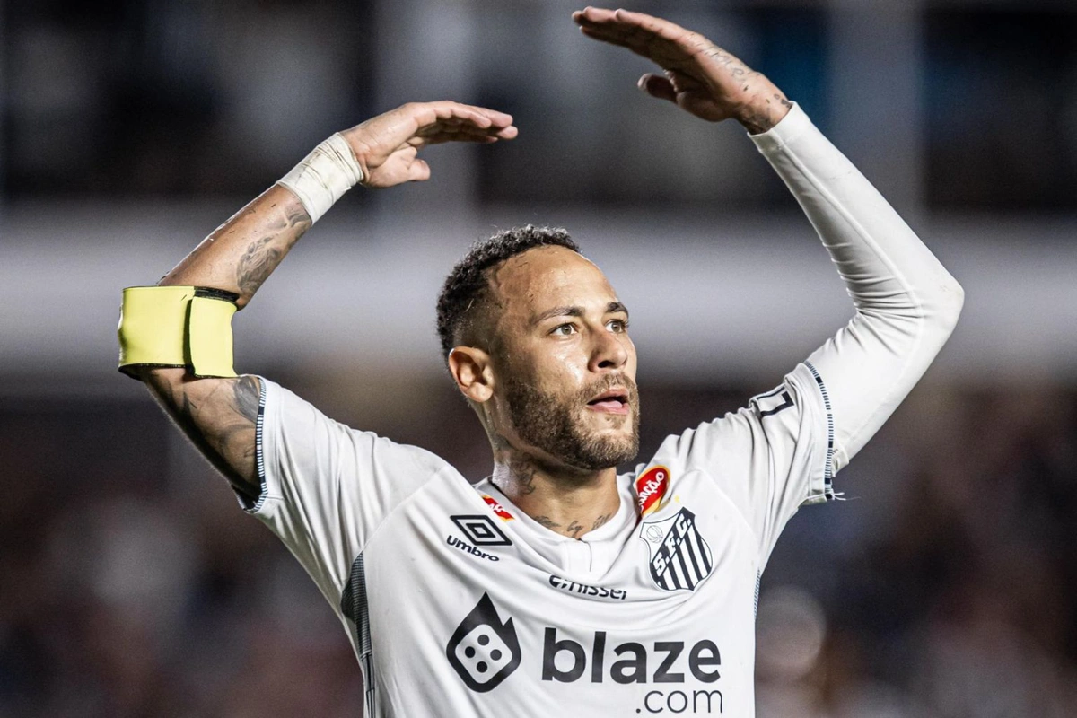 Neymar reestreia no Santos