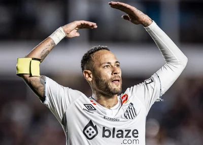 Neymar reestreia no Santos