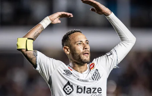 Neymar reestreia no Santos