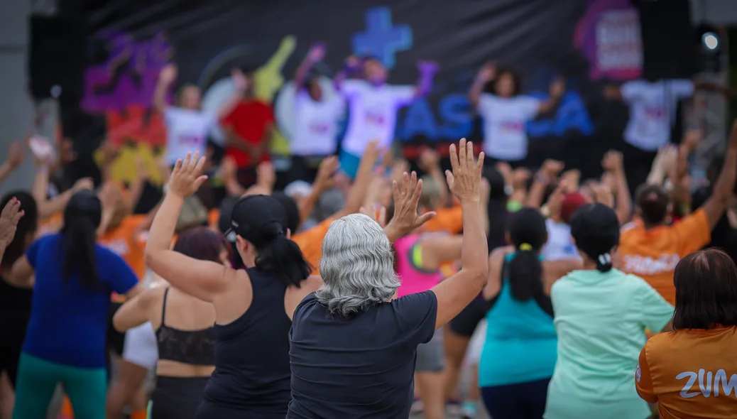 O evento reuniu diversas pessoas