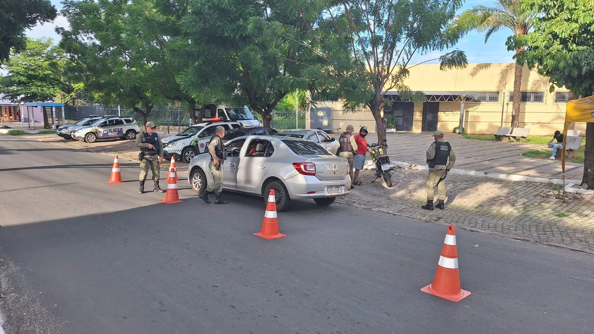 Operação realizada no final de semana pela PM em Teresina