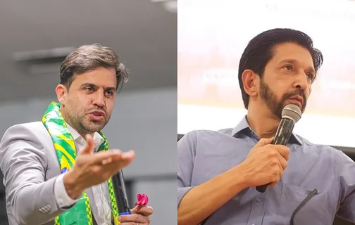 Pablo Marçal e Ricardo Nunes