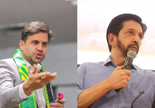 Pablo Marçal e Ricardo Nunes