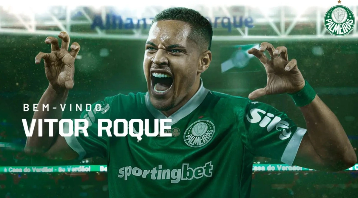 Palmeiras anuncia a contratação do atacante Vitor Roque