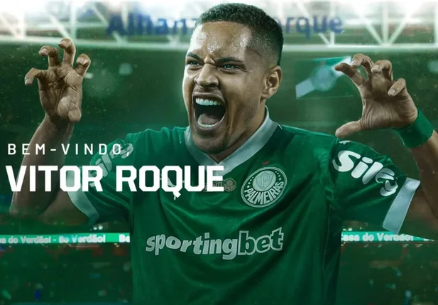 Palmeiras anuncia a contratação do atacante Vitor Roque