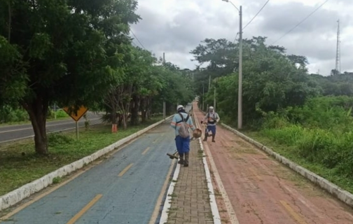 Pedro II intensifica ações de limpeza na Orla do Açude Joana e na zona urbana