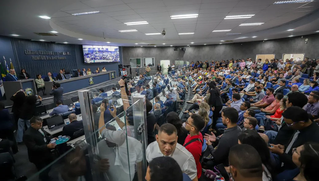 Pessoas presentes na cerimônia