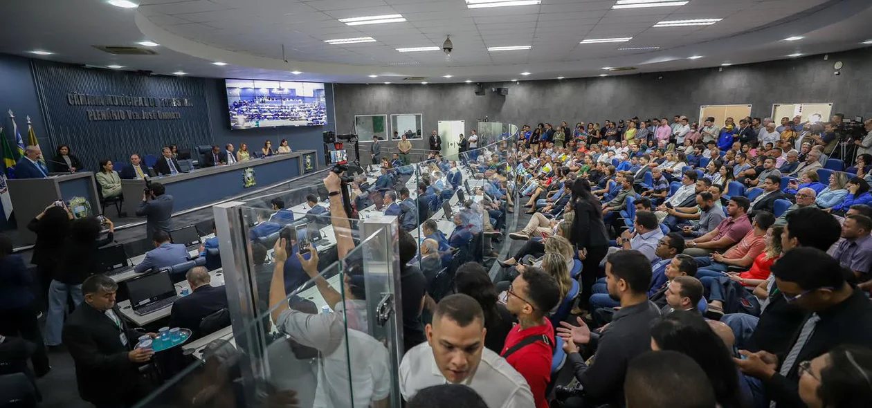 Pessoas presentes na cerimônia