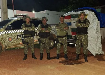 Polícia Militar apreende uma tonelada de peixe ilegal