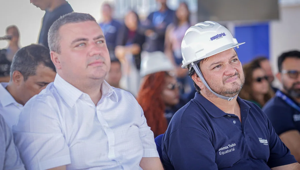 Prefeito Nestor Elvas e Humberto Soares, presidente da Equatorial Piauí