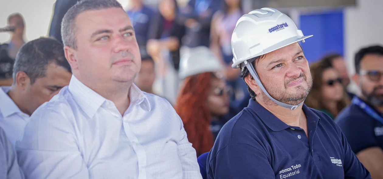 Prefeito Nestor Elvas e Humberto Soares, presidente da Equatorial Piauí