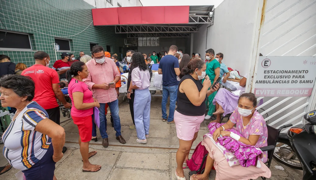 Princípio de incêndio atinge UPA do bairro Satélite