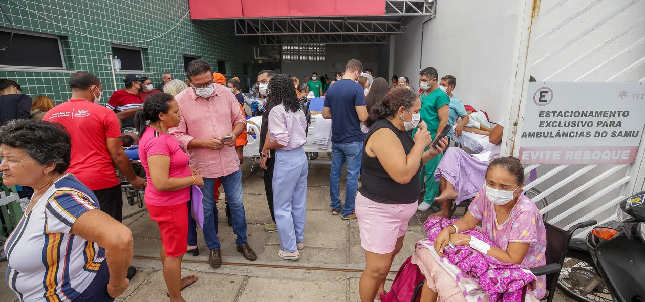 Princípio de incêndio atinge UPA do bairro Satélite