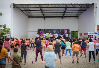 Professor Demóstenes promove a 4ª edição do “Ginástica na Praça” no Mocambinho