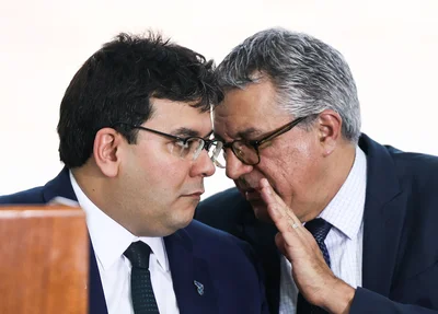 Rafael Fonteles e Alexandre Padilha