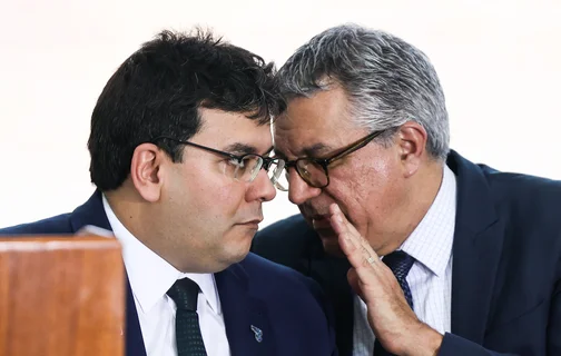 Rafael Fonteles e Alexandre Padilha