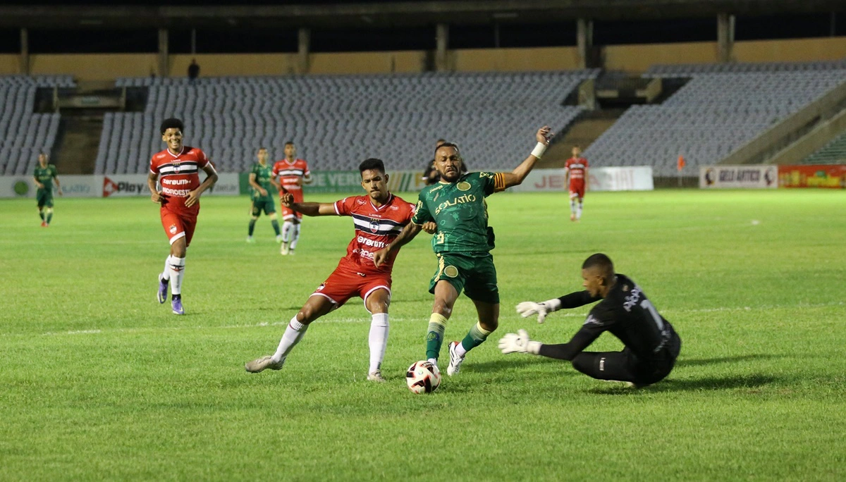 River e Atlético Piauiense empataram em 1 a 1 no Albertão