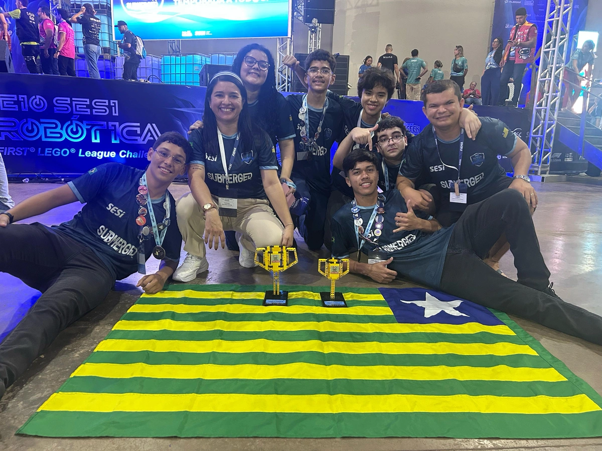 SESI Piauí conquista segundo lugar no torneio de robótica