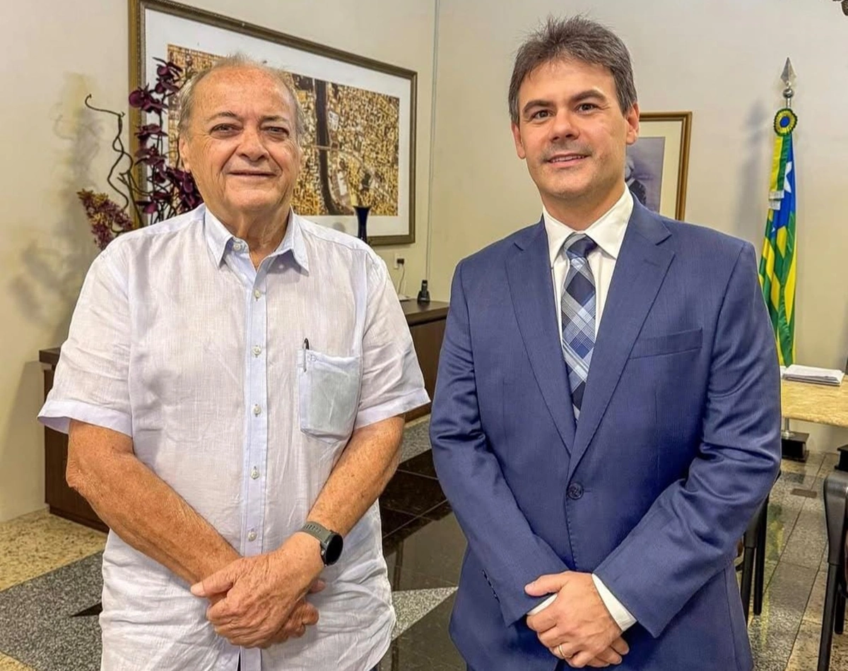 Sílvio Mendes, prefeito de Teresina, e Severo Eulálio, deputado estadual e presidente da Alepi