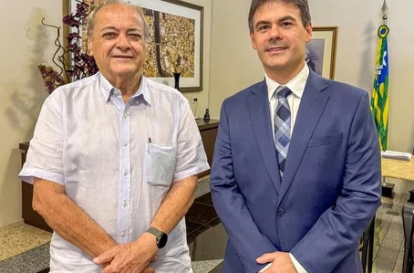 Sílvio Mendes, prefeito de Teresina, e Severo Eulálio, deputado estadual e presidente da Alepi