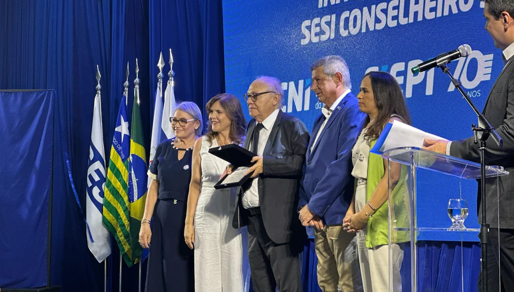 Solenidade de inauguração da nova Escola SESI, situada na zona sul de Teresina