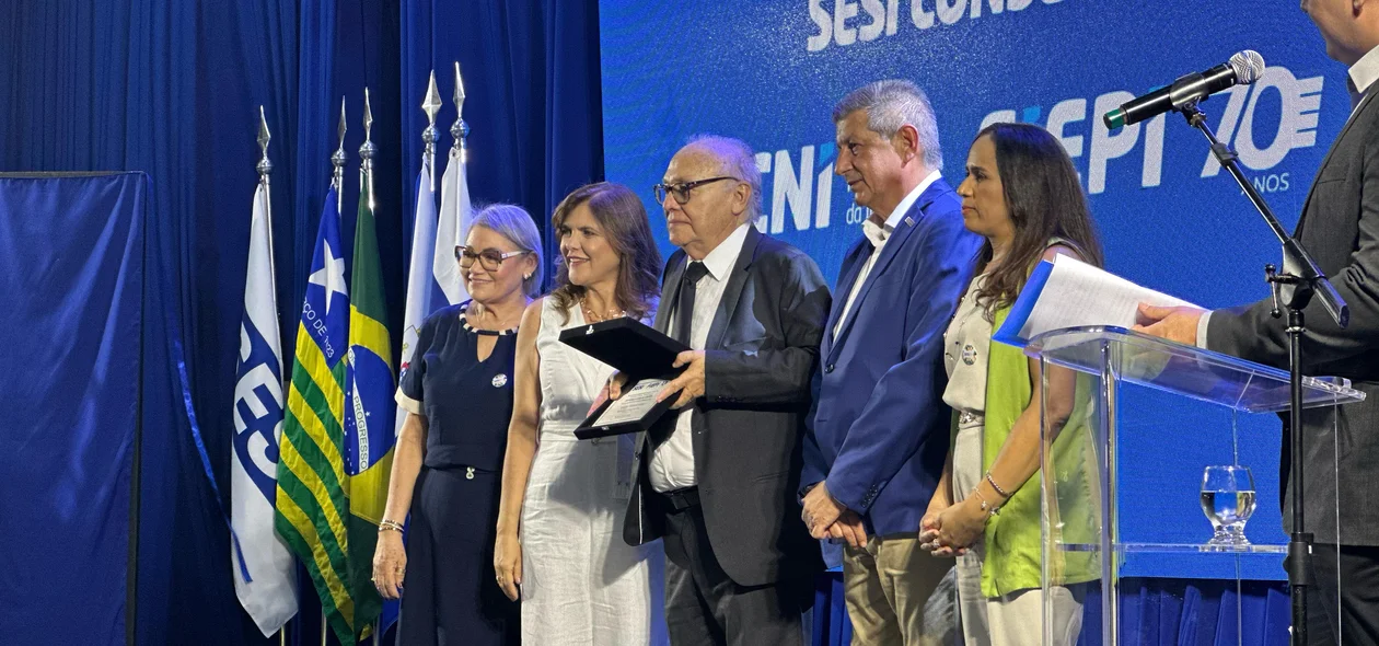 Solenidade de inauguração da nova Escola SESI, situada na zona sul de Teresina