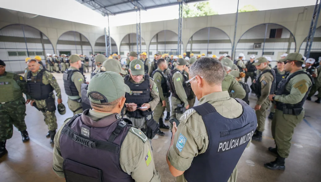 Uma tropa de 700 homens vai atuar no Carnaval de 2025