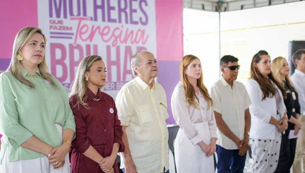 A campanha "Mulheres que fazem Teresina Brilhar" comemora 1 ano da Casa da Mulher Brasileira