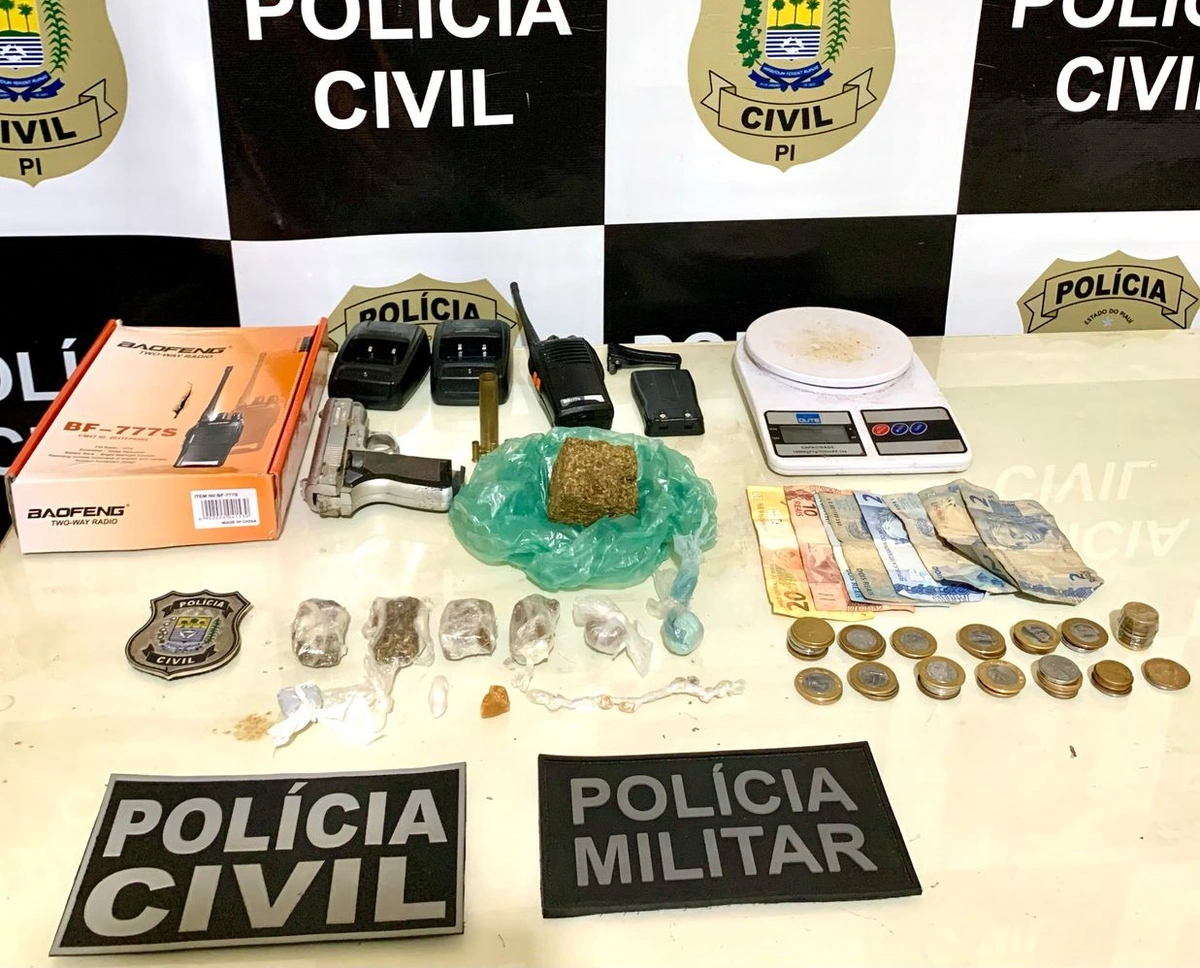 Apreensão de drogas em Cabeceiras do Piauí