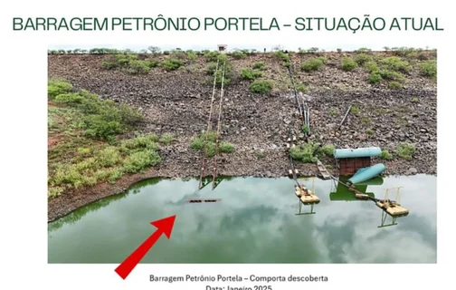 Barragem da Onça está em situação crítica