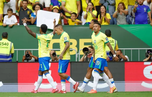 Brasil venceu a Colômbia por 2 a 1