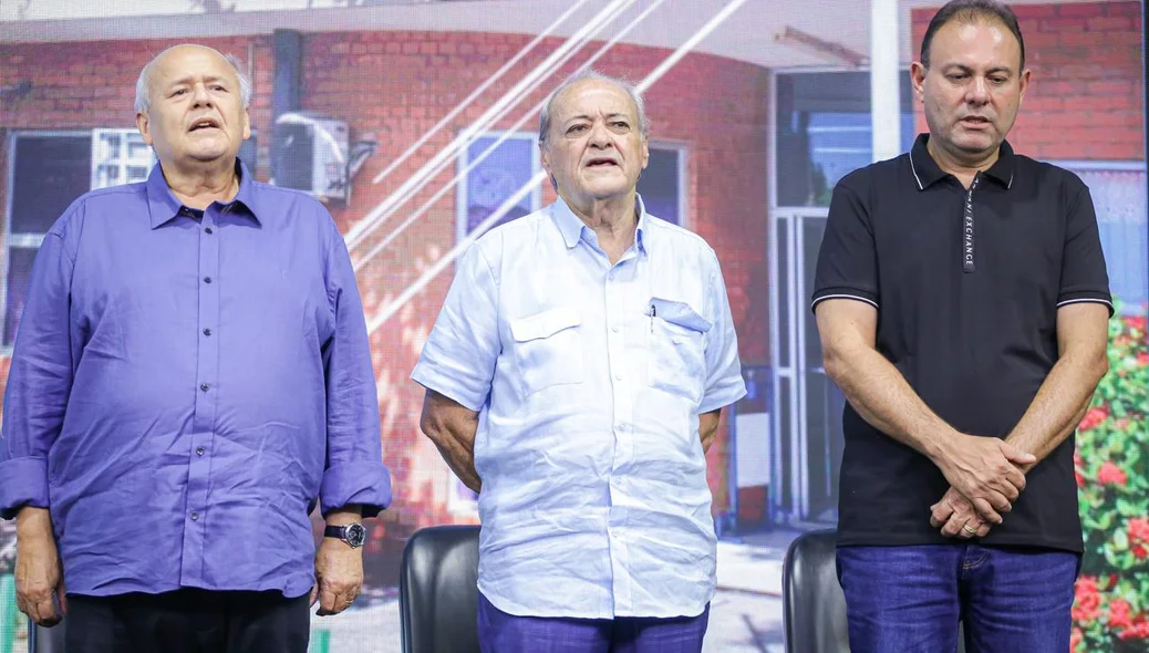 Charles Silveira, Sílvio Mendes e Jeová Alencar