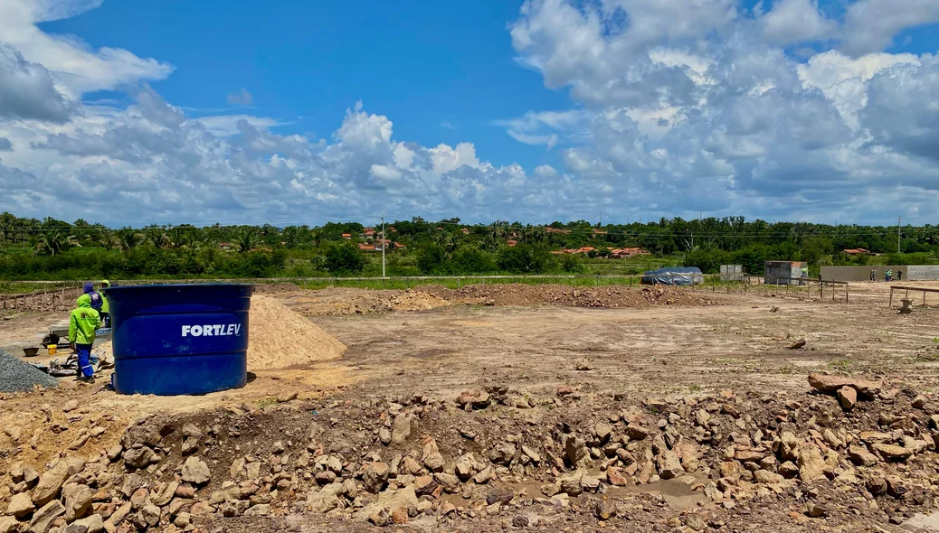 Construção do IFPI em Esperantina