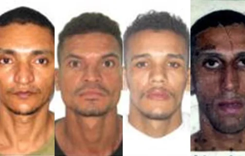 Eldo Rones Sodre Nogueira, Nilson Ferreira Gomes,Jeeferson Lemos Rodrigues e Alexandre Gomes Santana