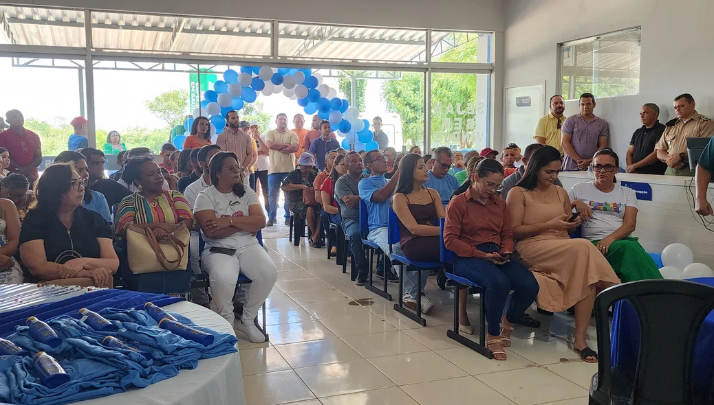 Evento contou com boa presença de moradores