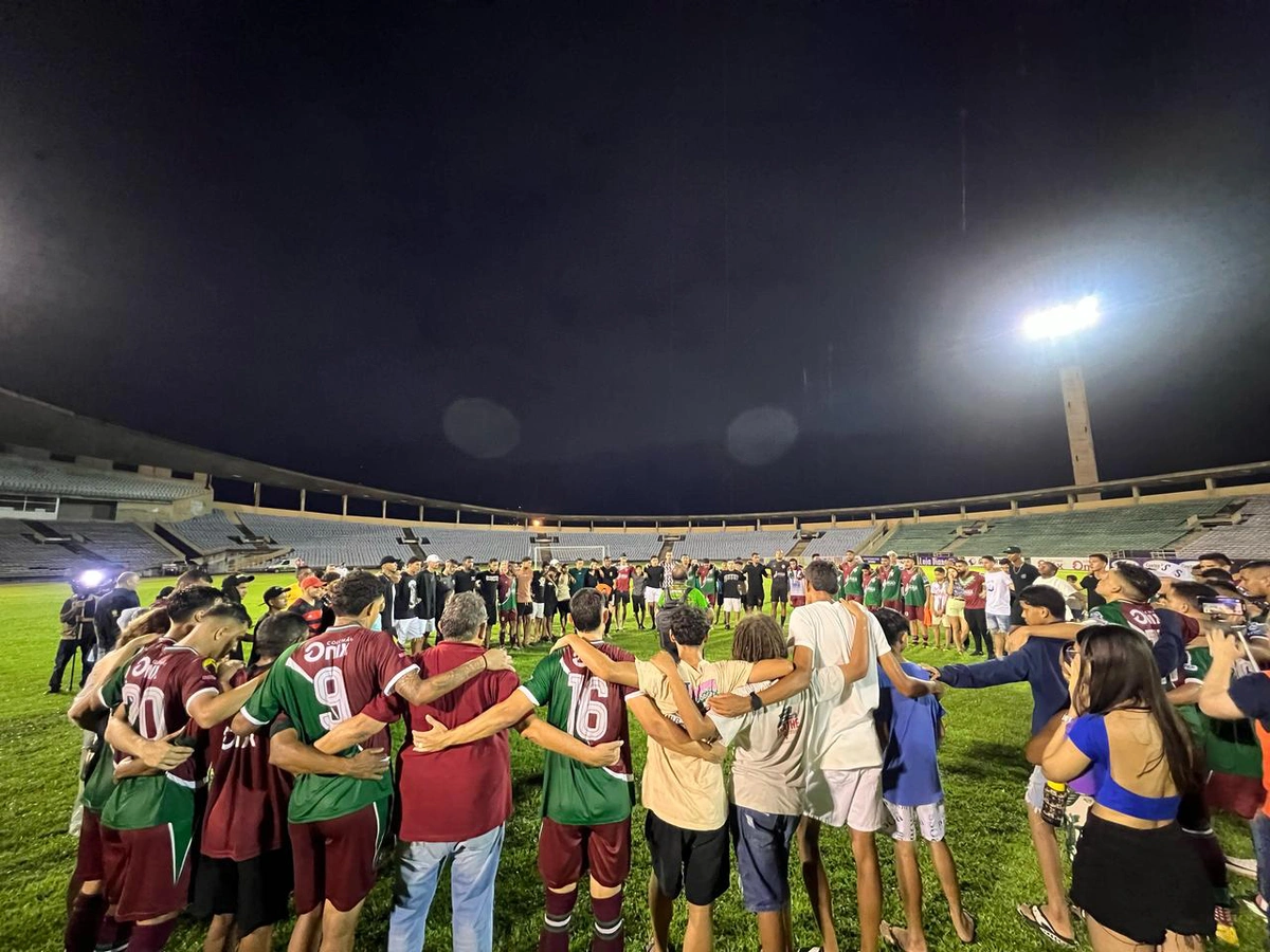 Fluminense-PI se classificou nos pênaltis