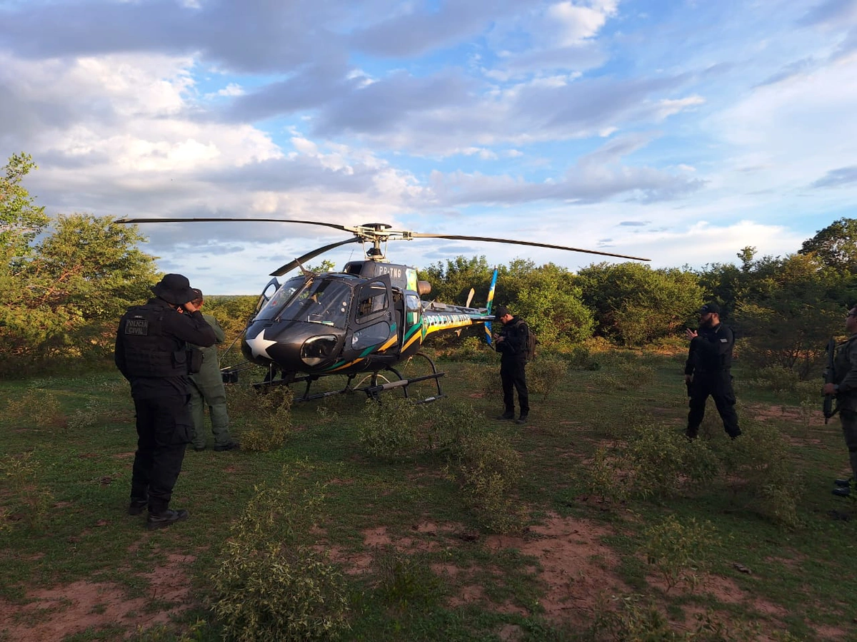 Helicóptero da PMPI