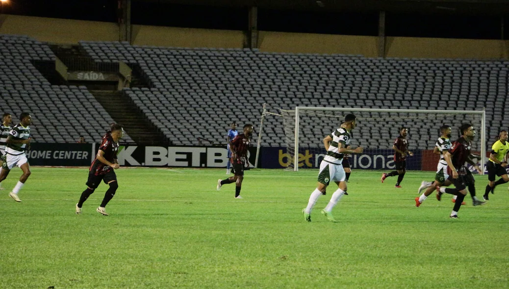 Jogadores em campo