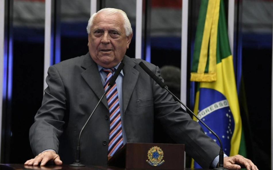 Júlio Sales durante evento para comemorar os 100 anos do Fortaleza Esporte Clube