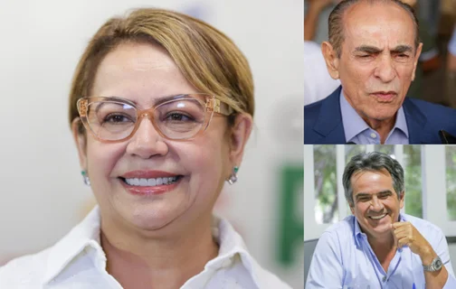 Jussara Lima (PSD), Marcelo Castro (MDB) e Ciro Nogueira (PP)