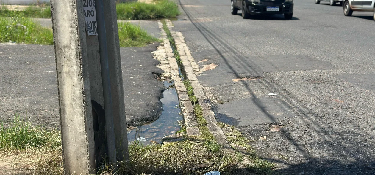 Moradores denunciam situação precária de ruas do bairro Santa Isabel em Teresina