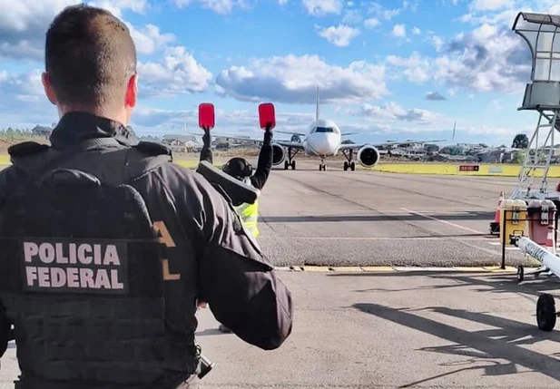 Polícia Federal cumpre mandado de prisão no aeroporto de São Luís-MA