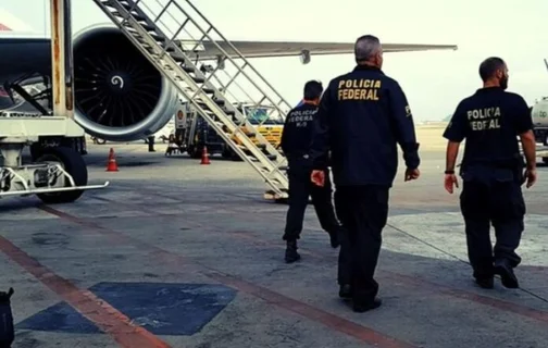 Polícia Federal prendeu um passageiro no Aeroporto Internacional de São Paulo