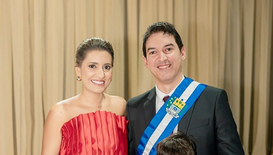 Prefeito Raniletti Macedo e esposa