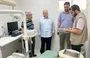 Presidente da FMS em visita ao consultório odontológico na UBS do bairro São Pedro