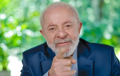 Presidente Lula em entrevista