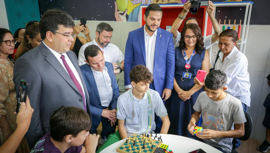 Rafael Fonteles inaugurou o espaço do NAAH/S