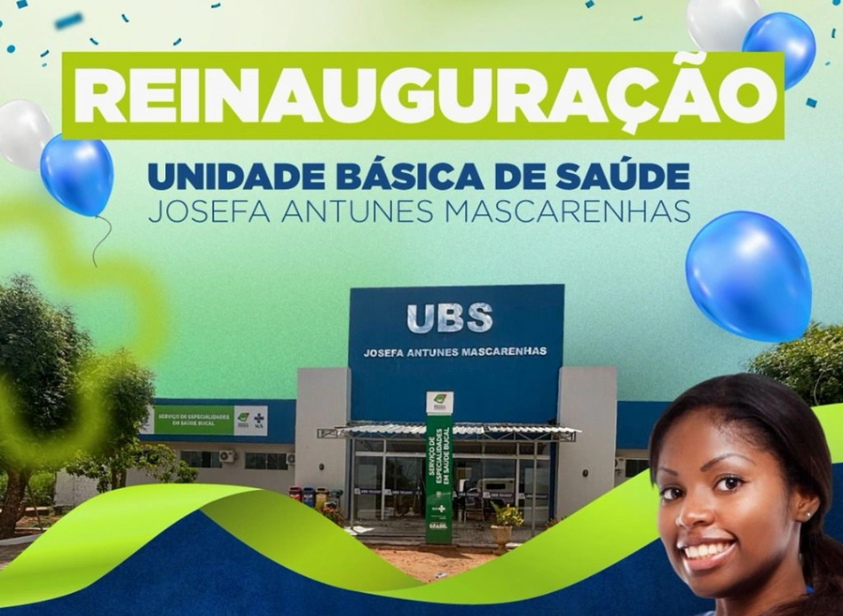 Reinauguração de UBS em Riacho Frio