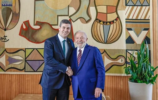 Santiago Peña e Lula