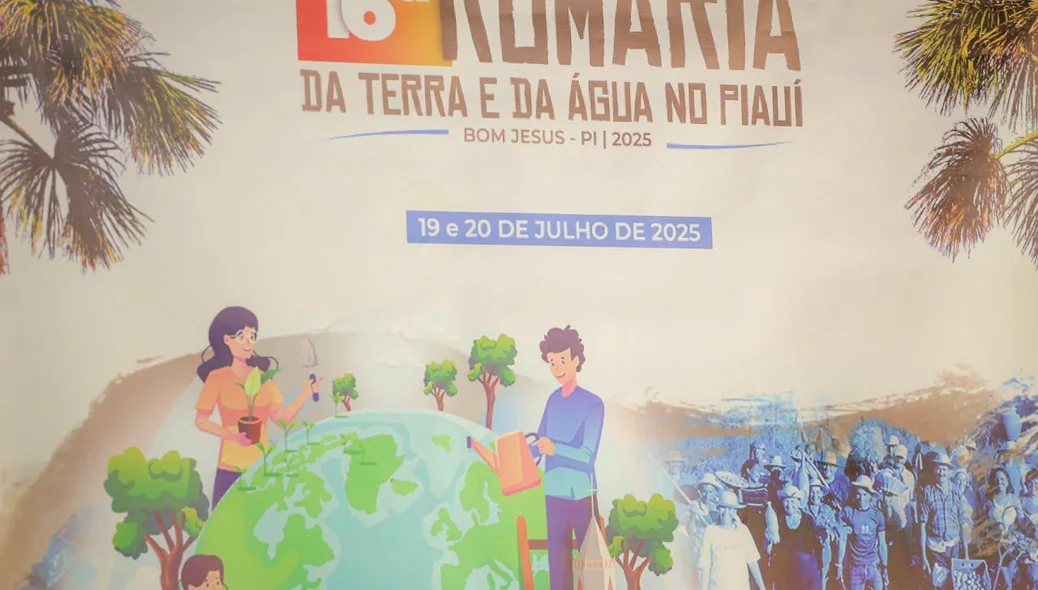 Também foi anunciada a 16ª edição da Romaria da Terra e da Água.